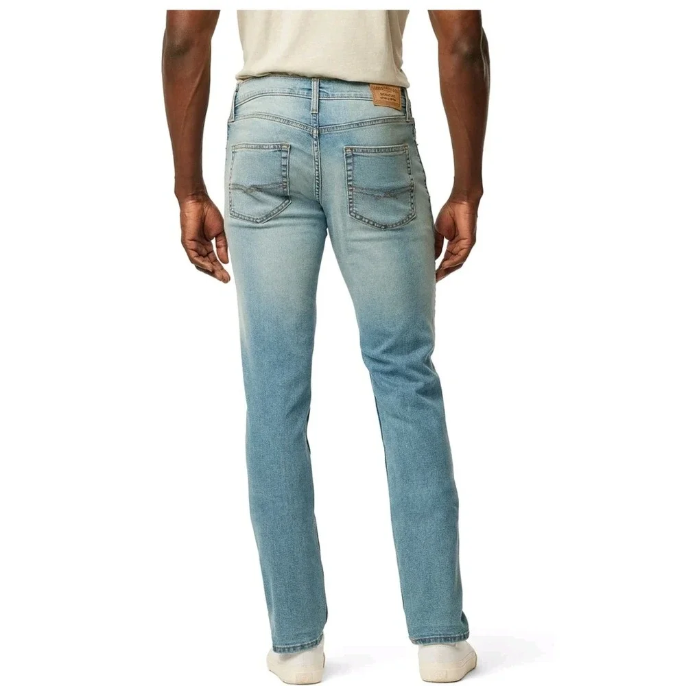 Levi Strauss Signature Men's Slim Fit Flex Jeans 30x32 Light Wash New NWT
